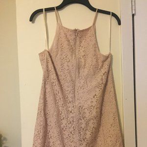 Blush Monteau Slip Dress